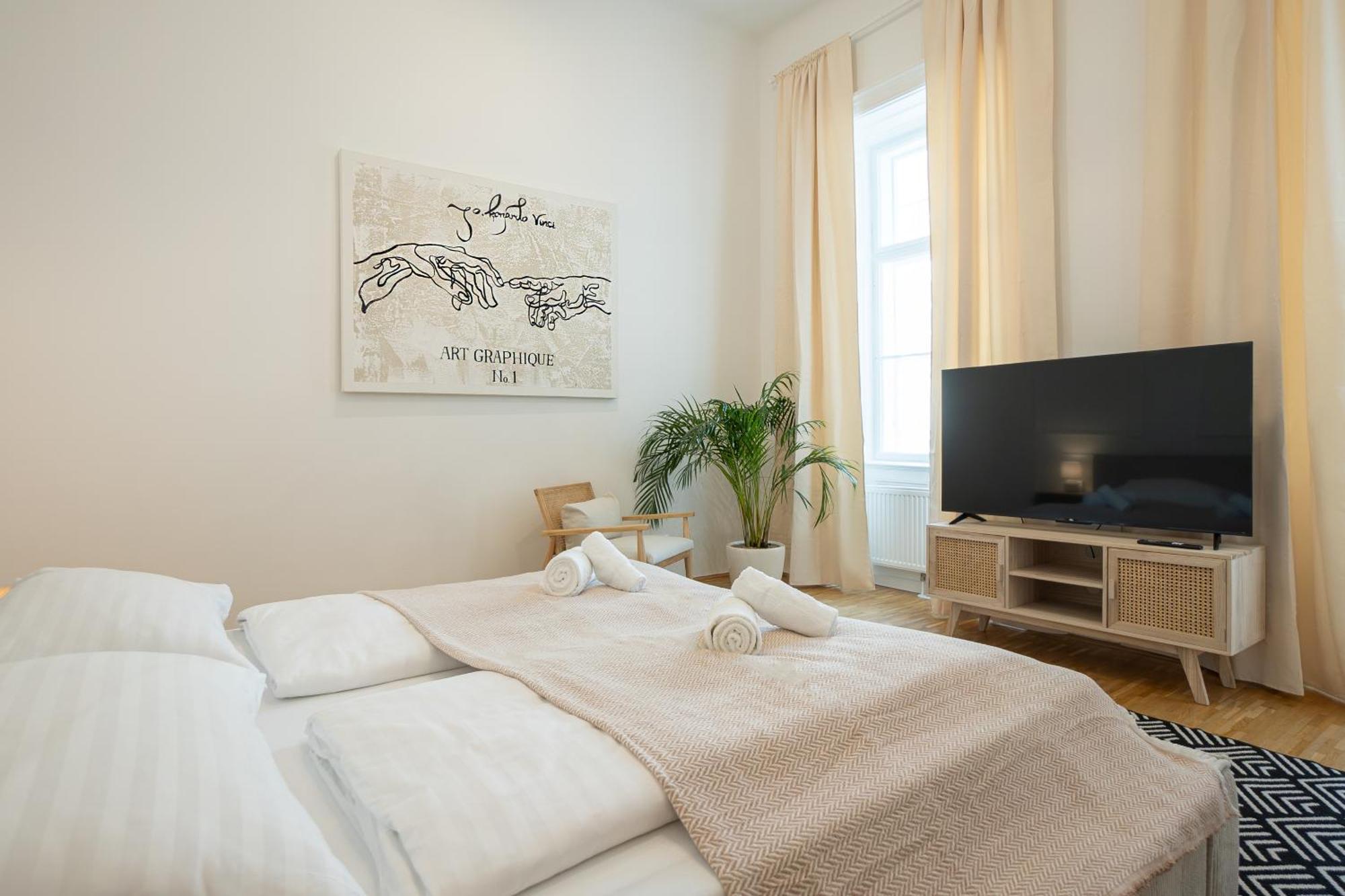 Vibrant 107 M2 Flat In The City Center 维也纳 外观 照片