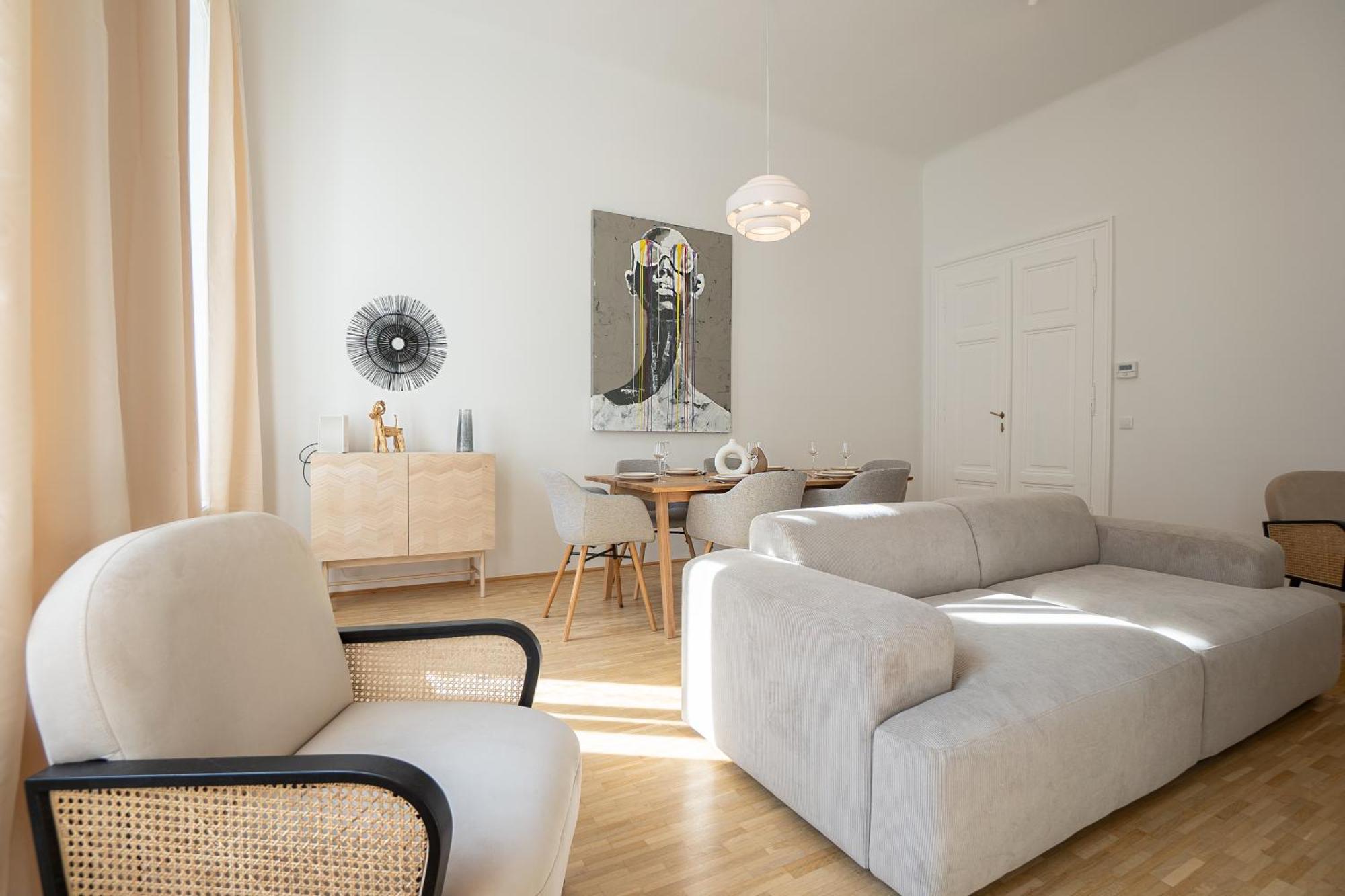 Vibrant 107 M2 Flat In The City Center 维也纳 外观 照片