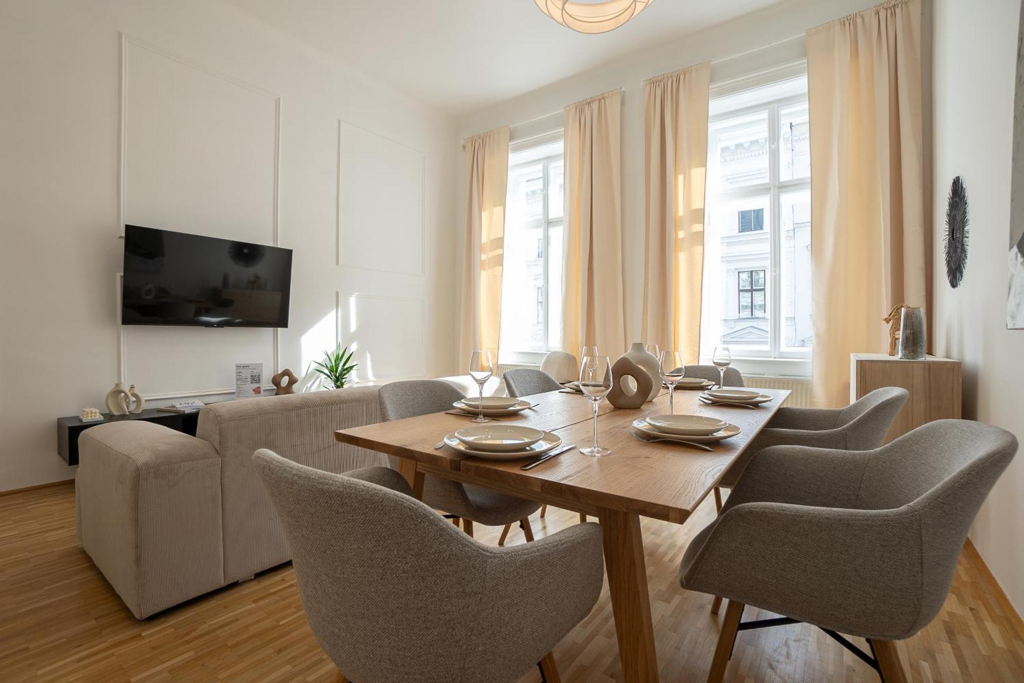 Vibrant 107 M2 Flat In The City Center 维也纳 外观 照片