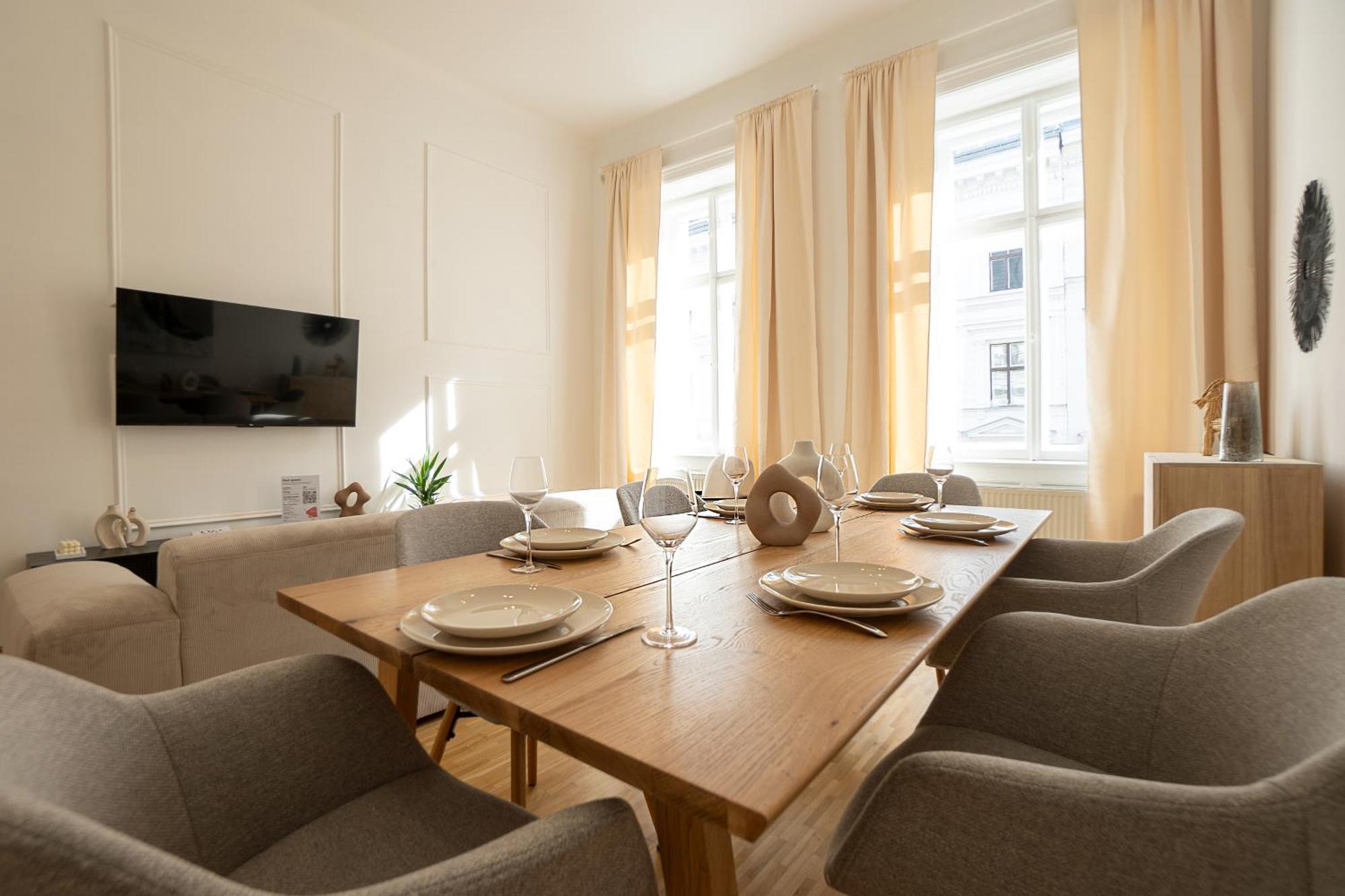 Vibrant 107 M2 Flat In The City Center 维也纳 外观 照片